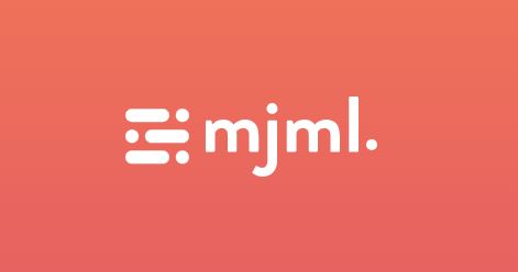 mjml logo orange background